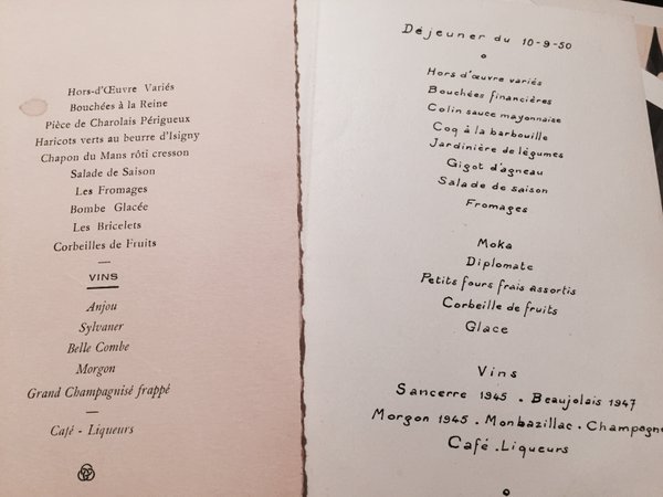 Yummy-looking reception menus #MadeleineprojectEN https://t.co/FyXj85MObC